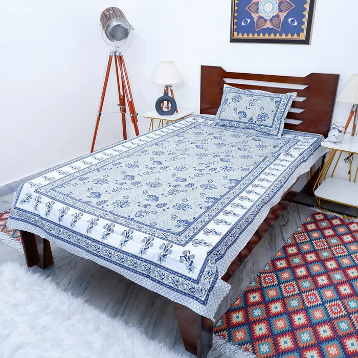 100% Pure Cotton Bed Sheet | Jacqueline
