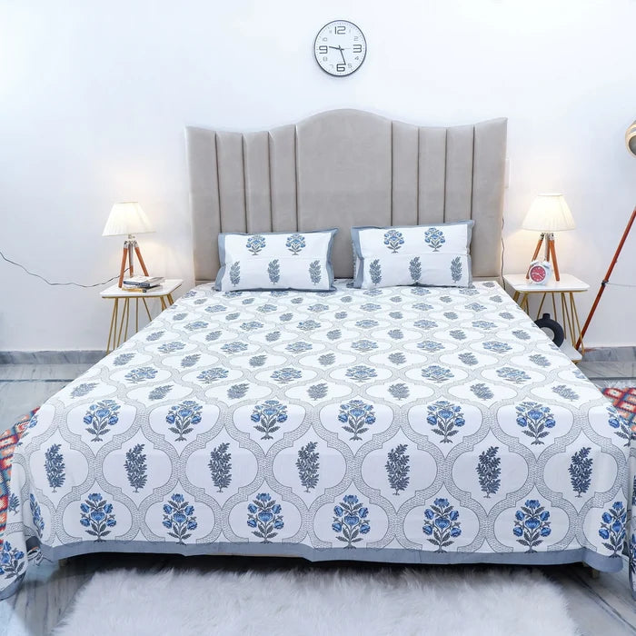 100% Pure Cotton Bed Sheet | Mahi