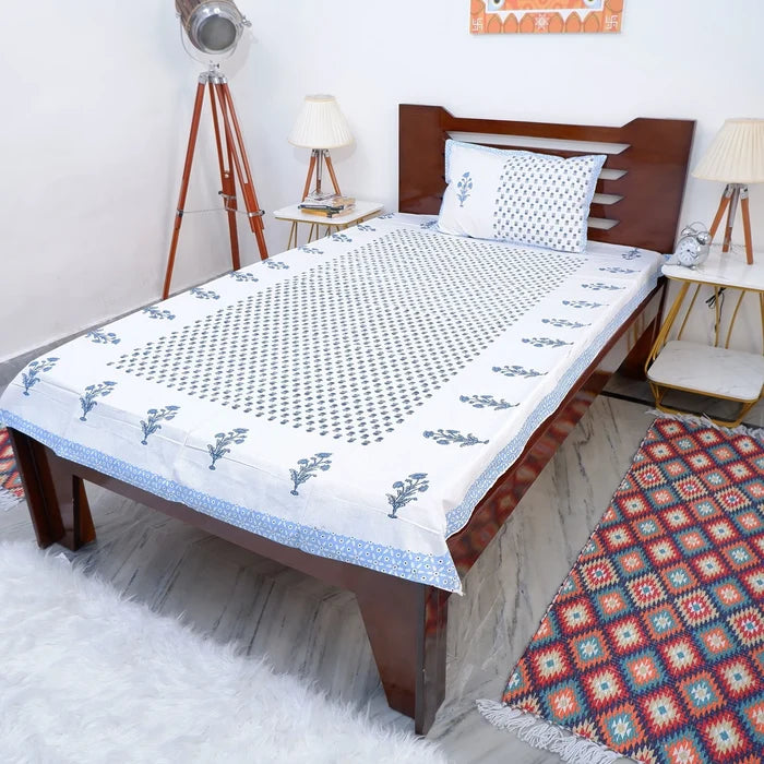 100% Pure Cotton Bed Sheet | Mouni