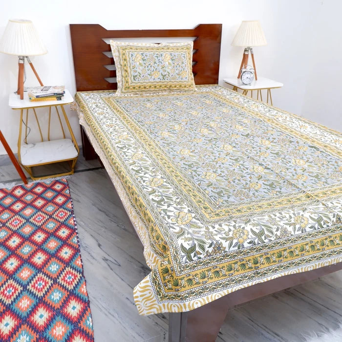 100% Pure Cotton Bed Sheet | Nimrat