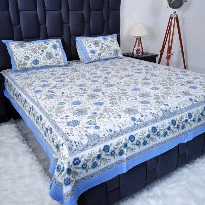 100% Pure Cotton Bed Sheet | Nushrratt