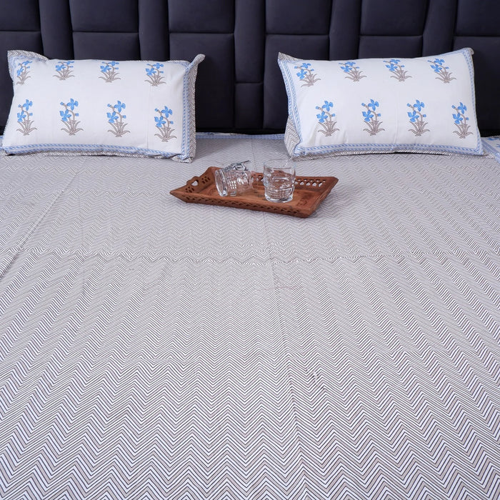 100% Pure Cotton Bed Sheet | Raashi