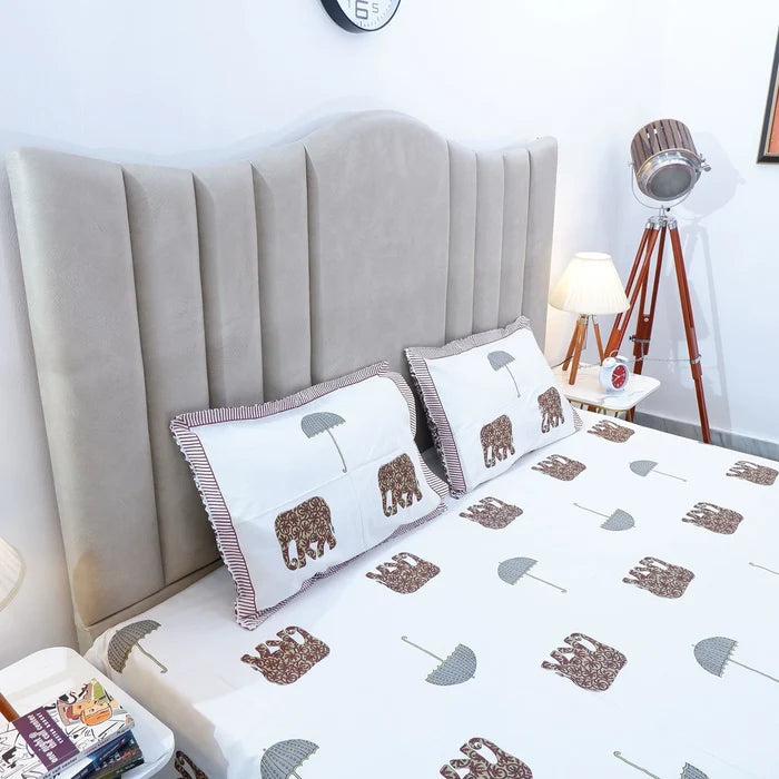 100% Pure Cotton Bed Sheet | Sargun
