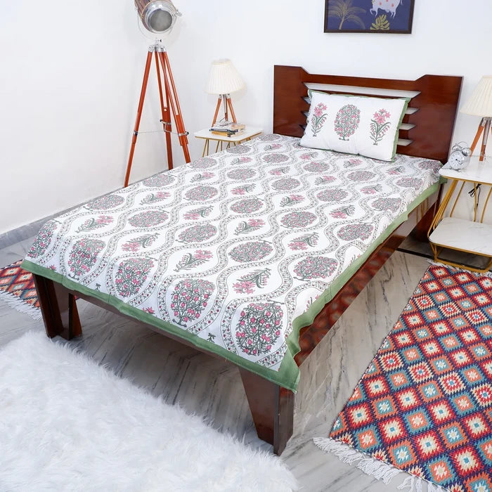 100% Pure Cotton Bed Sheet | Yami