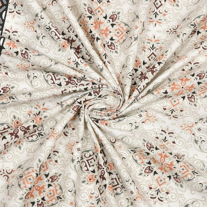 100% Pure Cotton | Single Bed | Bed Sheet - Aarohi