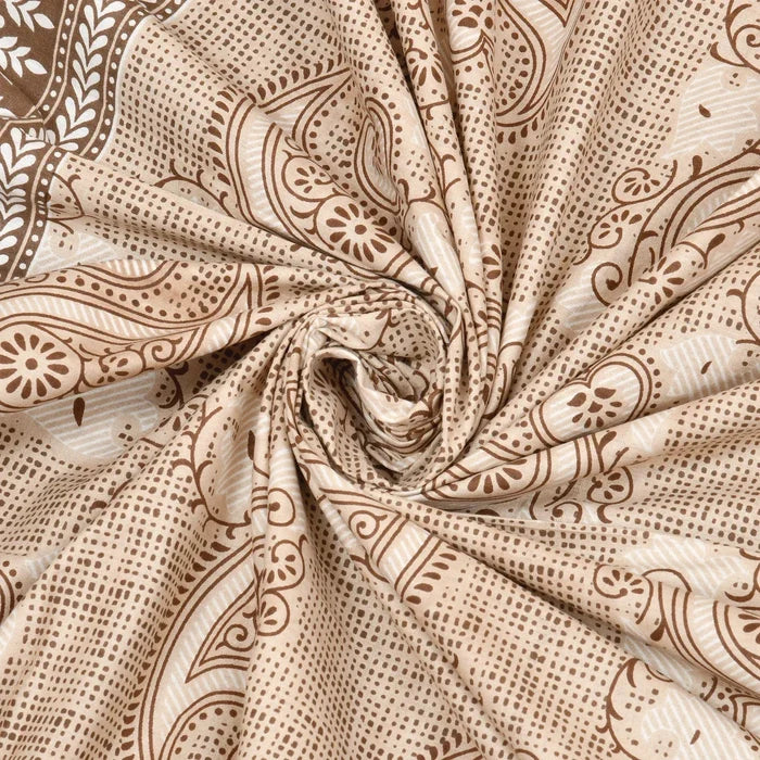 100% Pure Cotton | Single Bed | Bed Sheet - Diya