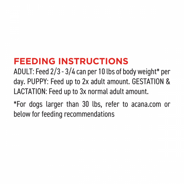 Acana Premium Chunks Canned Dog Food Beef
