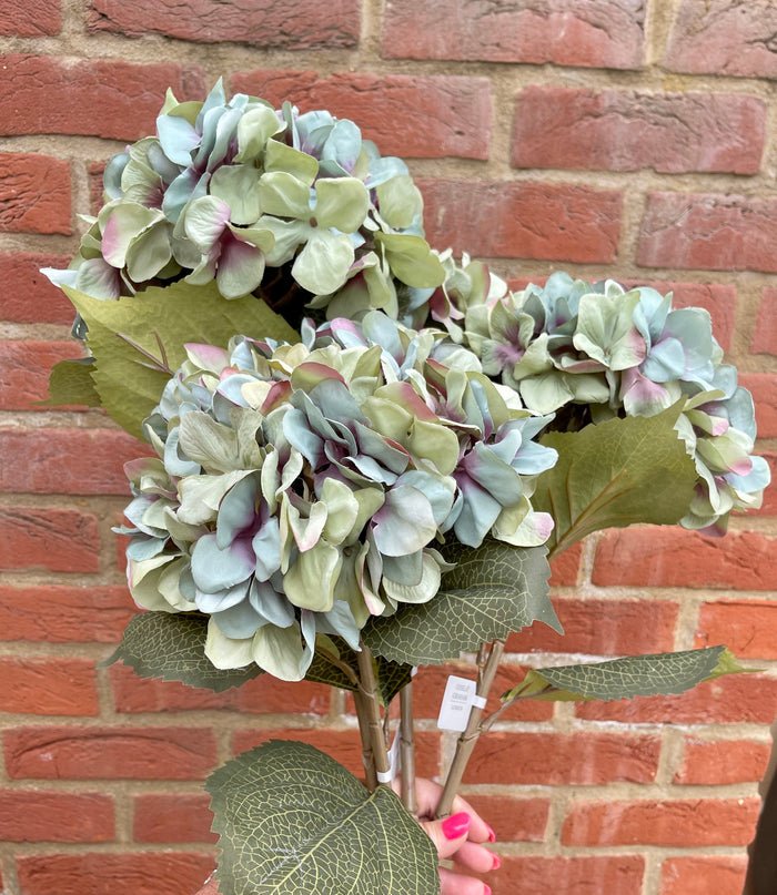 Antique Blue Giant Hydrangea - 83cm