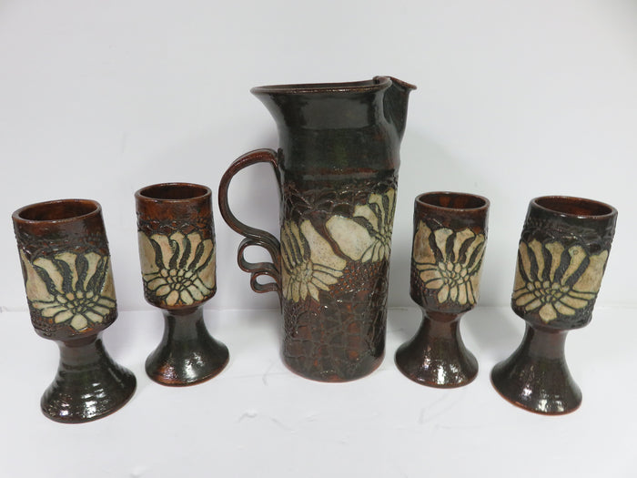 Artisan Crafted Pitcher Set