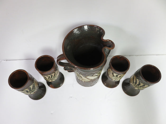 Artisan Crafted Pitcher Set