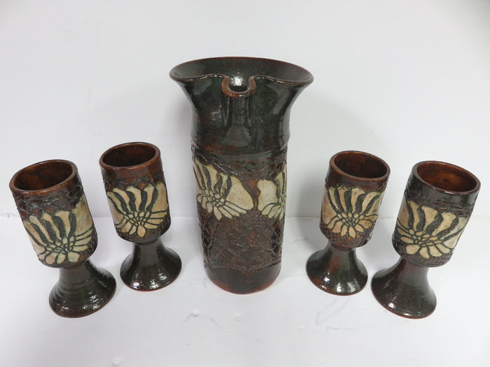 Artisan Crafted Pitcher Set