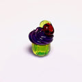 Bambi Glass Royal Jelly  & UV Citrine Cupcake Pendant