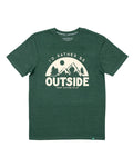 Be Outside Unisex Tee | Heather Forest