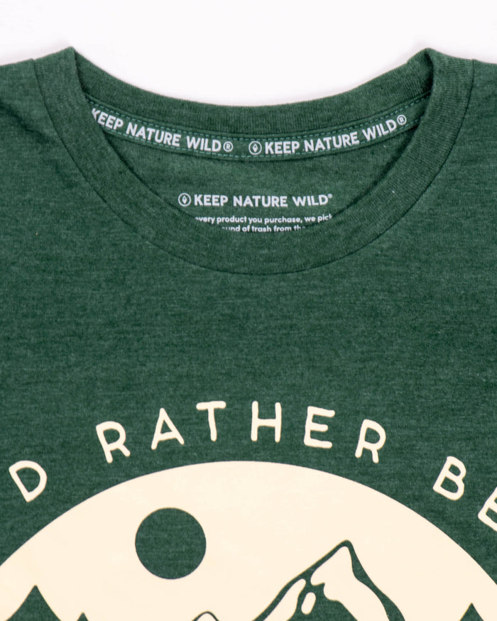 Be Outside Unisex Tee | Heather Forest