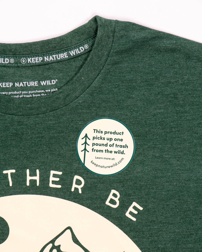 Be Outside Unisex Tee | Heather Forest