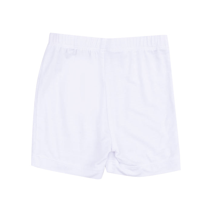 Bike Shorts - Solid White