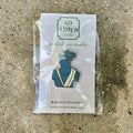 Blue Greek Goddess Magnet