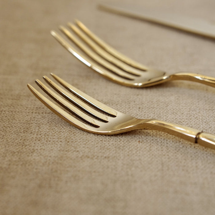 Brass Bamboo Cutlery - Brass Globe -