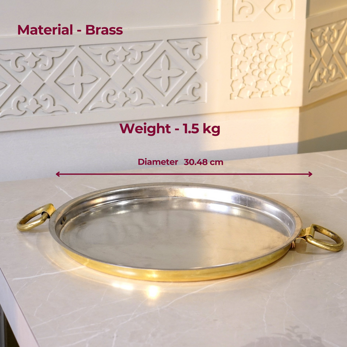 Brass Dosa Tawa - Brass Globe