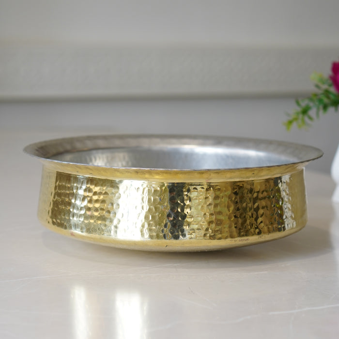 Brass Lagaan with Tin Coating - Brass Globe