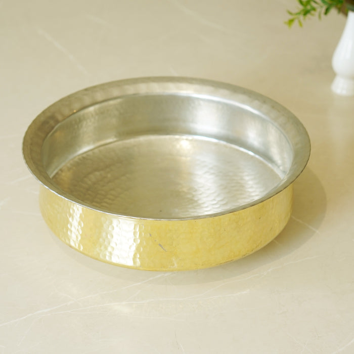 Brass Lagaan with Tin Coating - Brass Globe
