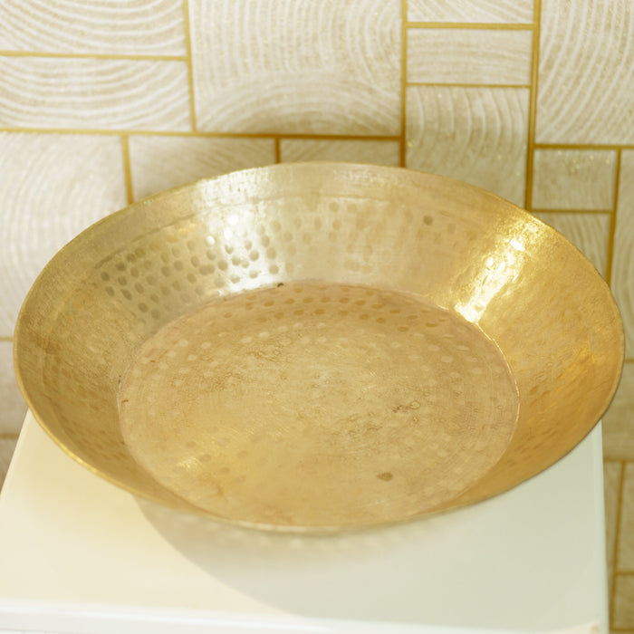 Brass / Pital Ki Parat (Tasla) - Brass Globe