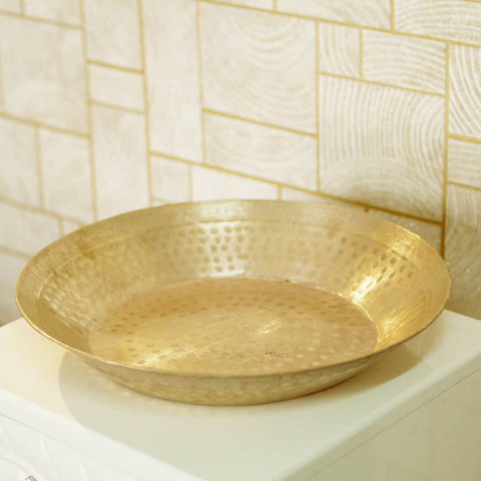 Brass / Pital Ki Parat (Tasla) - Brass Globe