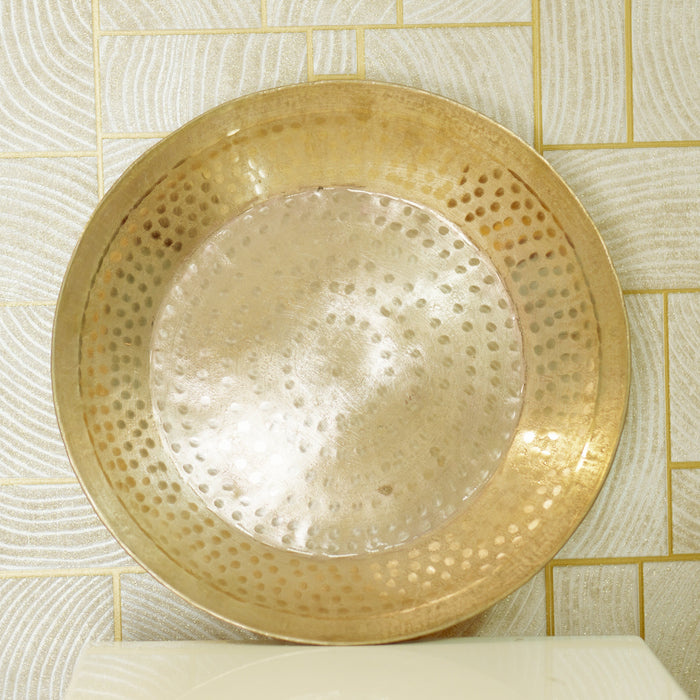 Brass / Pital Ki Parat (Tasla) - Brass Globe