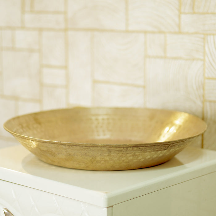 Brass / Pital Ki Parat (Tasla) - Brass Globe