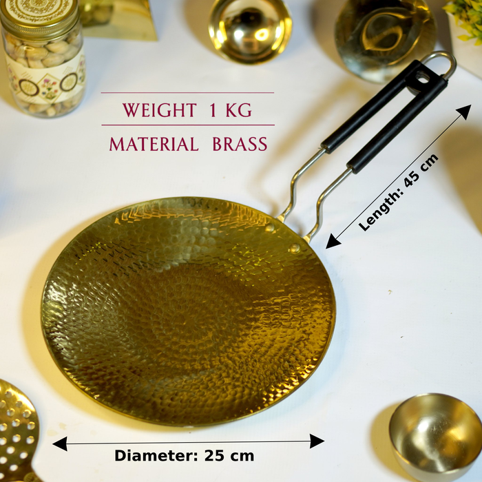 Brass Roti Tawa - Brass Globe