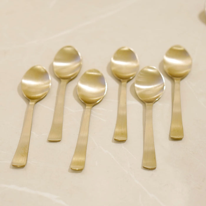 Bronze / Kansa Spoon Set of 6