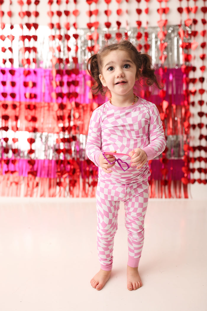 BUBBLEGUM WAVY CHECKERS DREAM SET