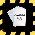CAUTION TAPE - DOUBLE SIDED ADHESIVE