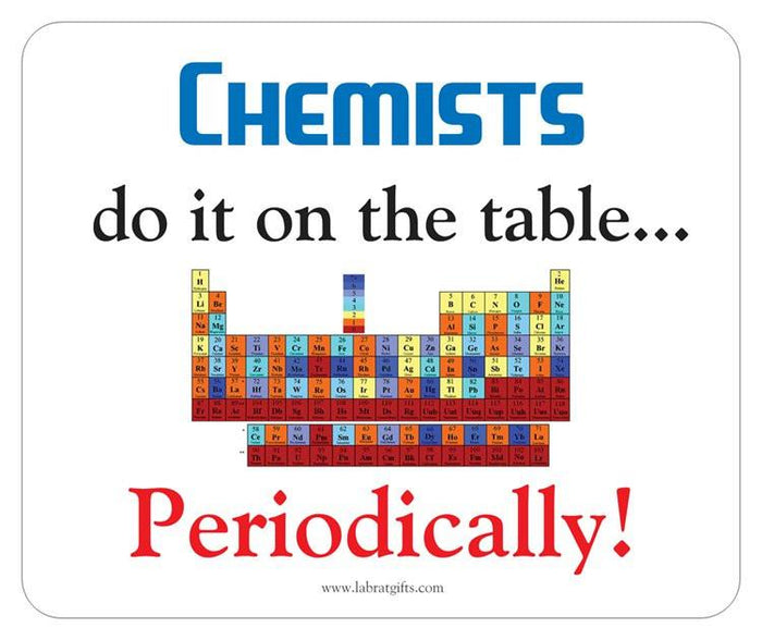 "Chemists do it on the Table" - Mouse Pad | img_1 | Foxx Life Sciences Global | shopfls.com