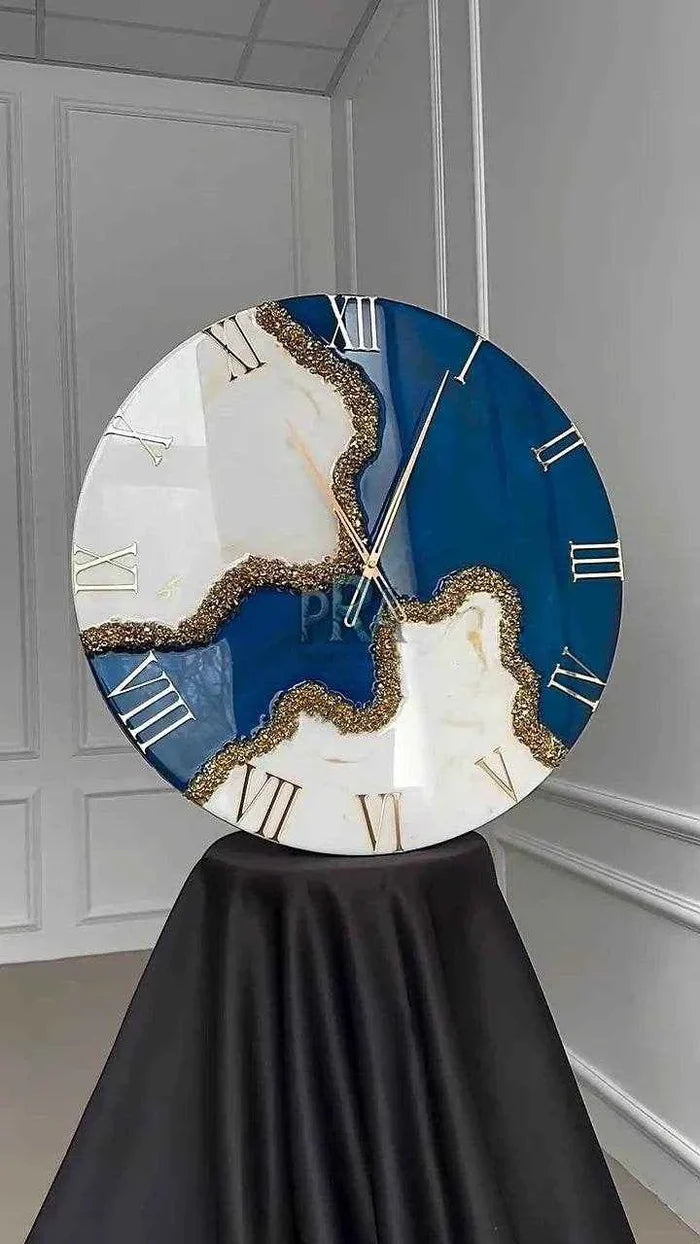 ChronoCraft Resin Wall Clock | Luxury Wall Decor - Pacific Resin Art