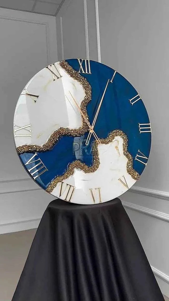 ChronoCraft Resin Wall Clock | Luxury Wall Decor - Pacific Resin Art