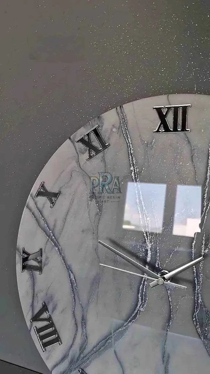 Clockwork Canvas Premium Resin Wall Clock - Pacific Resin Art