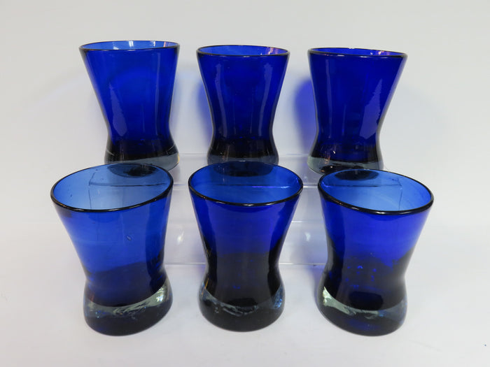 Cobalt Blue Glass Pitcher