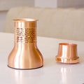 Copper Iris Water Jar