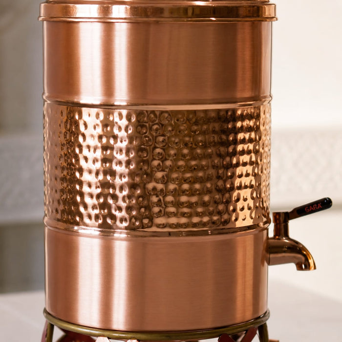 Copper Royal Water Dispenser with Stand