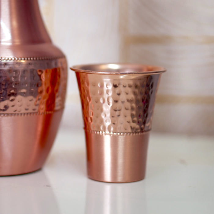 Copper Bottle | Copper Water Bottle (Venus Jar) - Brass Globe