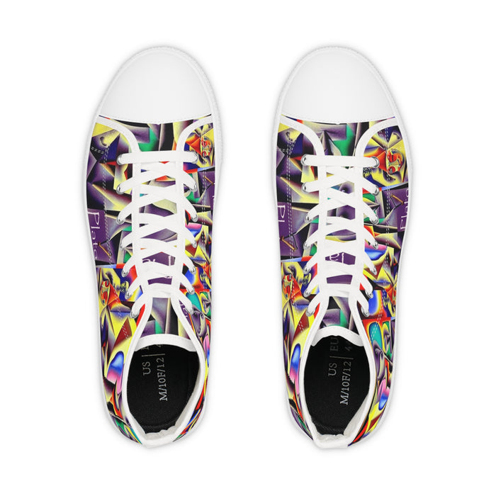 Cosmic Vibes High-Top Sneakers