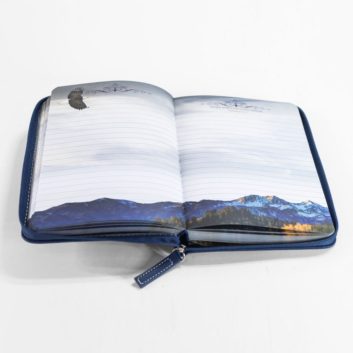 Divine Details: Navy Blue Flying Eagle Journal