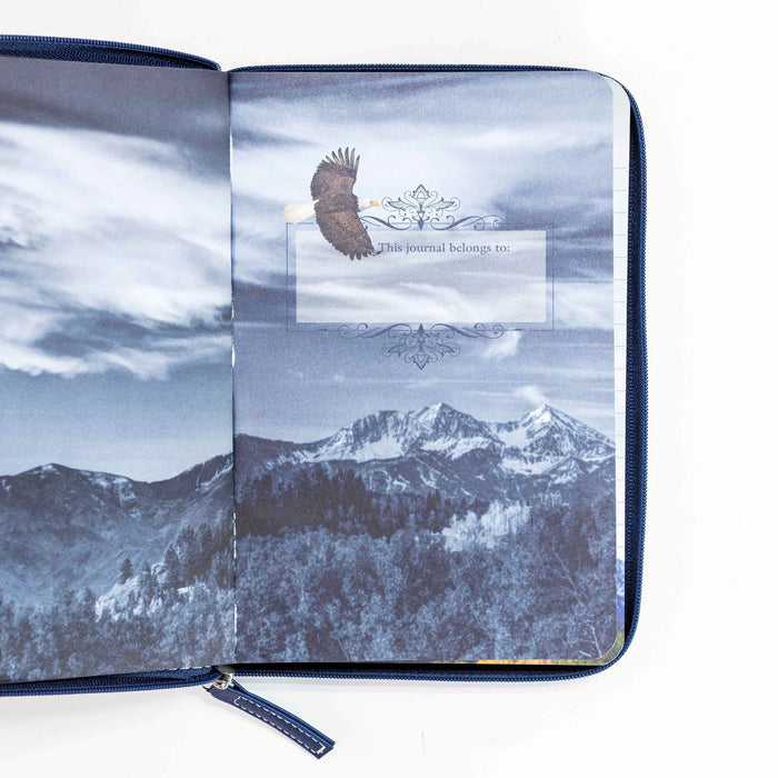 Divine Details: Navy Blue Flying Eagle Journal
