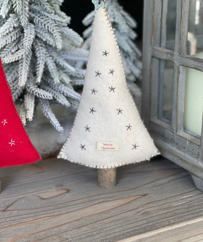 East of India Felt Christmas Tree - Available in 3 colours