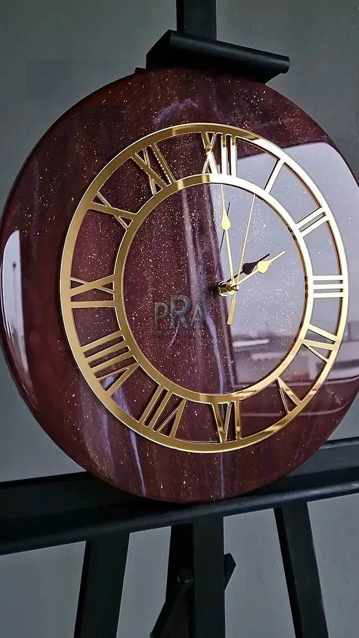 Enigma Premium Resin Wall clock - Pacific Resin Art