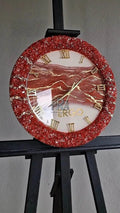 EonGlow Premium Resin Wall Clock - Pacific Resin Art