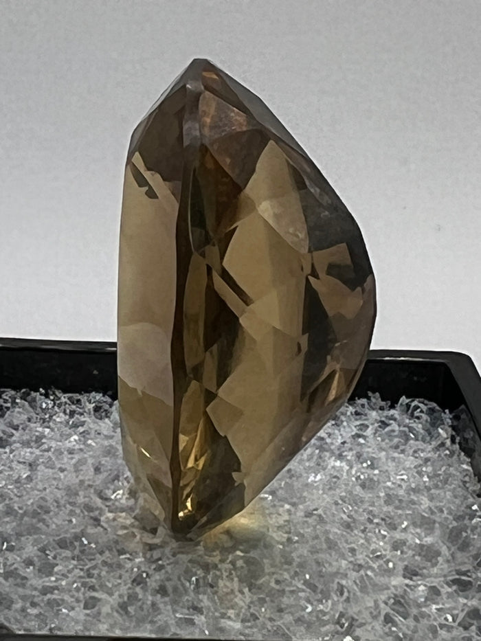 Faceted Citrine Gemstone from Mansa, Luapula, Zambia