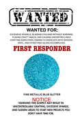 First Responder – Bright Blue Metallic Fine