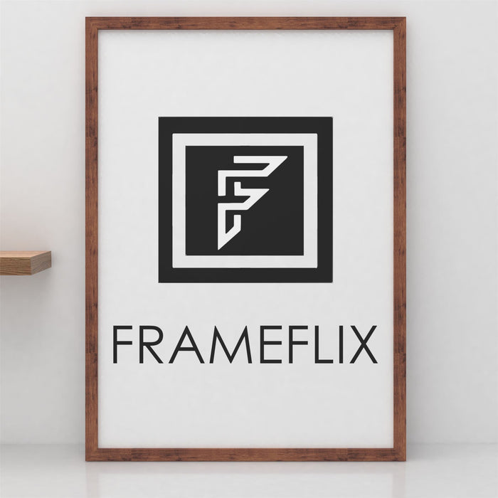 FrameFlix rustic picture and poster frame showcasing a sleek design and high-quality materials.